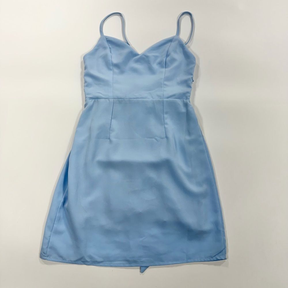 Hello Molly LightâBlue Strappy Dress â Size XS - Picture 1 of 9